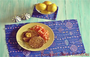 Hamburguesas De Arroz Integral, Lentejas Y Calabaza
