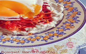 Noodles De Remolachas Y Zanahorias Con Crema De Queso Vegetal
