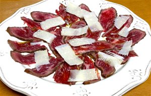 Carpaccio De Vaca Vieja A Cuchillo..., Lo Importante No Es El Corte Sino El Marbling
