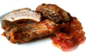 Costilla De Cerdo Con Chutney De Tomate..., Te-chu-pa-rás-los-de-dos!!!
