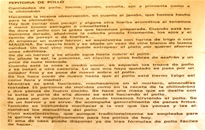 Pollo En Pepitoria...siguiendo Receta De Hace 50 Años
