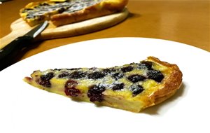 Clafoutis De Moras&#8230;., Lo Más Dificil... Conseguir Las Moras!!
