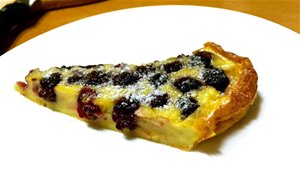 Clafoutis De Moras&#8230;., Lo Más Dificil... Conseguir Las Moras!!
