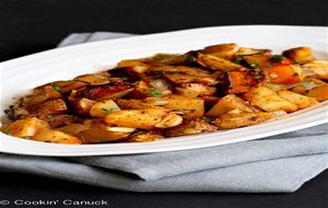 Grilled Potatoes Recipe With Rosemary &amp; Smoked Paprika / Patatas Asadas Con Romero Y Pimentón Ahumado