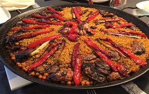 Rice With Rabbit And Chickpeas / Arroz Con Conejo Y Garbanzos