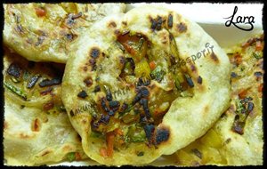 Pan Árabe Relleno Para Vegetarianos / Pita Bread Stuffed For Vegetarians