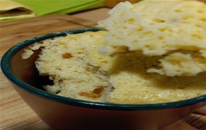 Mug Cake De Chocolate Blanco Y Almendra Crocanti
