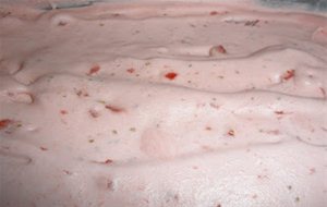 Helado De Fresa Casero
