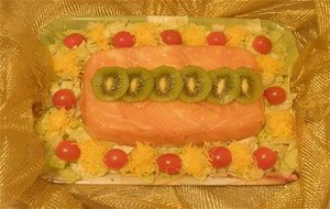 Pastel Frio De Salmon
