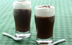 Natillas De Cerveza Y Chocolate "con Espuma"
