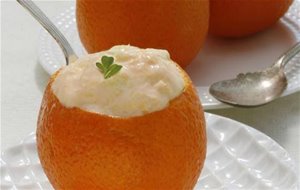 Crema Helada De Naranja
