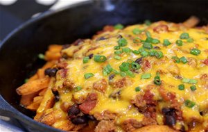 Chili Cheese Fries De Foster's
