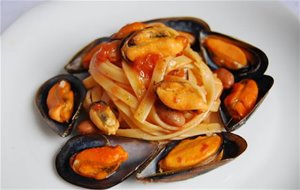 Pasta Con Mejillones
