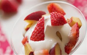 Fruta  Con Crema Inglesa
