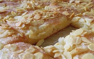 Pastel De Mantequilla Con Almendras
