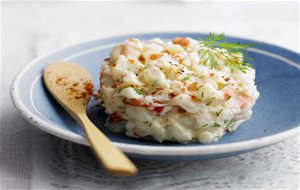 Tartar De Langostinos Y Aguacate
