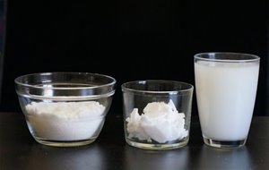 Harina De Coco, Mantequilla, Leche En Polvo Y Aceite De Coco Casero
