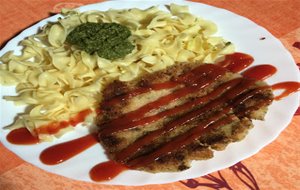 
milanesa De Alubias De Soja Y Arroz Integral
