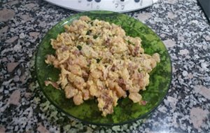 Revuelto De Gambas Y Jamón En Thermomix
