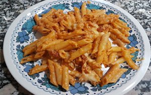 Macarrones/espaguetis Gratinados A La Mamma Rosa
