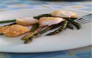 Taquitos De Bacalao En Tempura Con Guarnición De Trigueros
