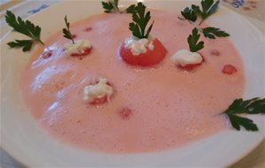 Crema De Sandia Con Islas De Your
