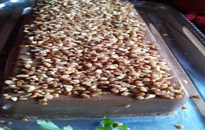 Tarta De Turrón Suchard Y Crocanti De Almendras
