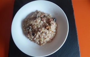 Risotto De Setas Y Foie
