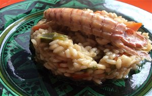 Arroz  Meloso Con Galeras
