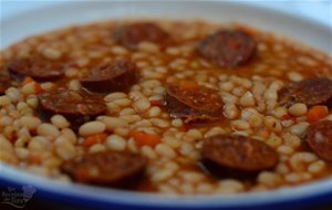 Alubias Arrocinas Con Chorizo Asturiano
