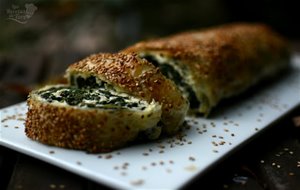 Borek de espinacas y queso