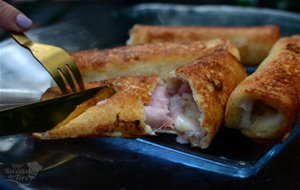 Receta rollitos jamón york queso