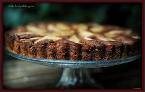 
tarta De Chocolate Y Pera.
