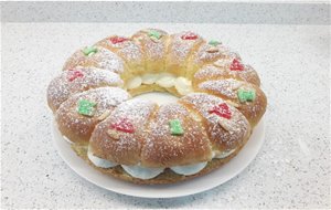 Roscón De Reyes En Panificadora (masa De Brioix). 
