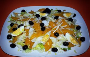 Ensalada De Bacalao Y Naranja
