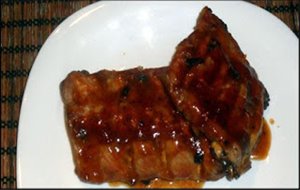 Costillas Con Salsa Barbacoa
