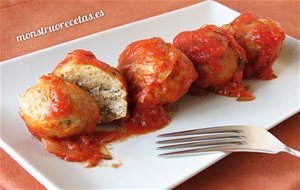 Albóndigas De Avena Con Salsa De Tomate
