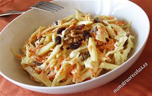 Ensalada De Repollo. Receta Ligera
