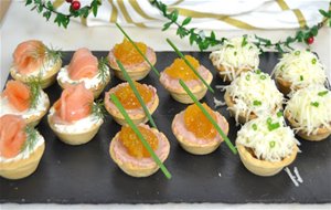 3 Ideas De Aperitivos En Tartaletas Para Navidad &#161;fáciles Y Deliciosas!
