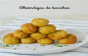 Albóndigas De Bacalao Y Patata
