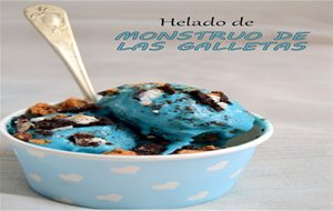 Helado De Monstruo De Las Galletas.
