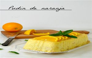 Pudin De Naranja Fácil
