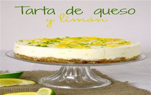 Tarta De Queso Y Limón Fácil
