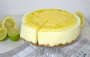 Tarta De Yogur De Limón &#161;sin Horno!
