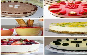 6 Tartas De Queso Sin Horno &#161;para Todos Los Gustos!
