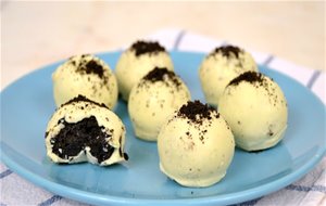 Trufas De Oreo Fáciles &#161;con Solo 3 Ingredientes!
