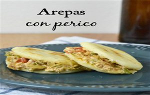 Arepas Con Perico. Receta Venezolana
