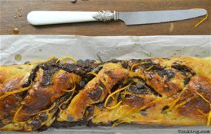 Babka De Chocolate Y Naranja Para El Desafío En La Cocina.
