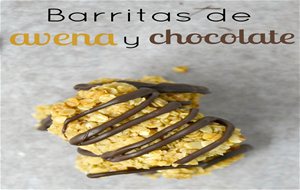 Barritas De Avena Y Chocolate. Videoreceta
