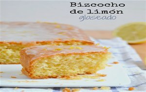 Bizcocho De Limón Glaseado Para El #asaltablogs
